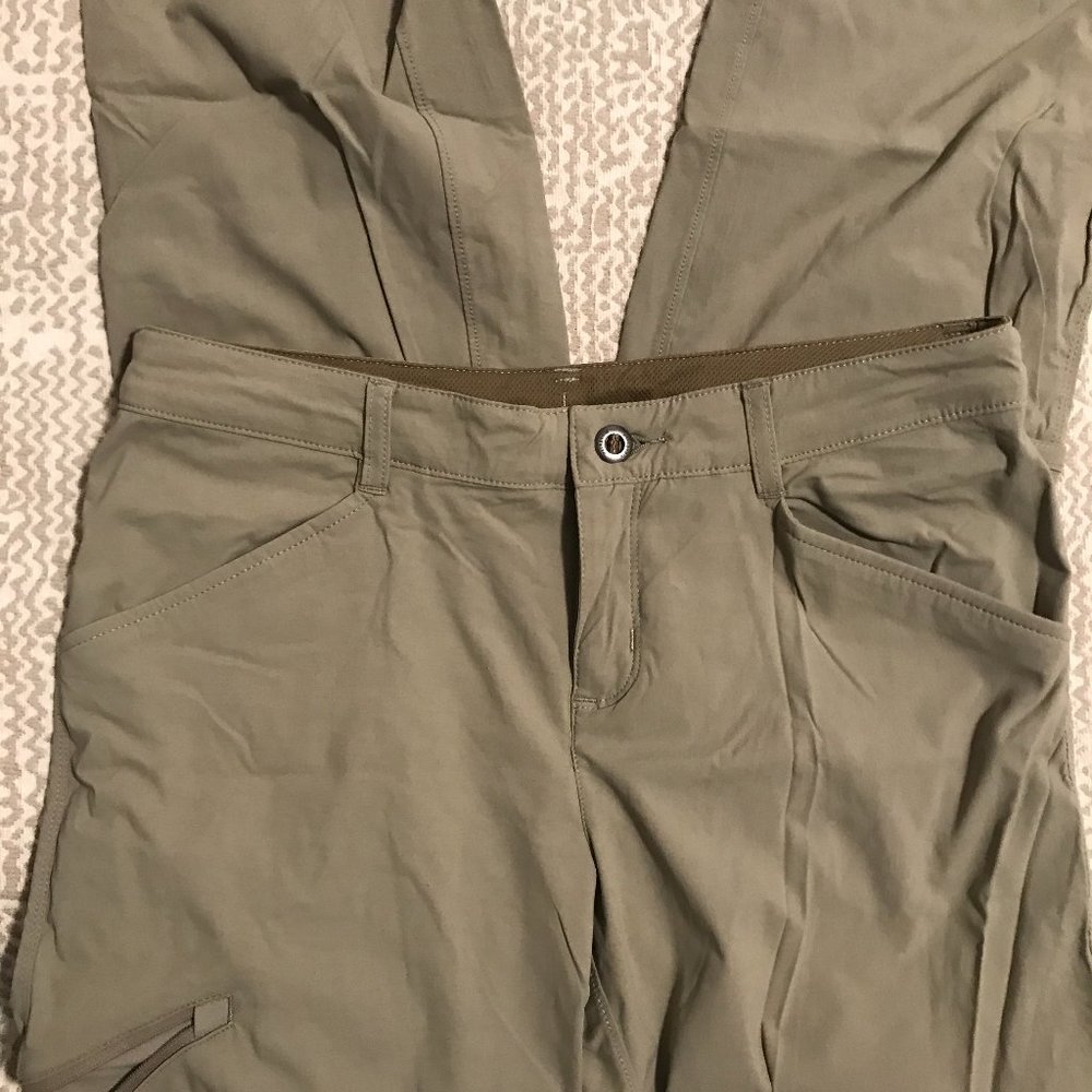 Patagonia Quandary Pants Shale/Tan Size 8 EUC